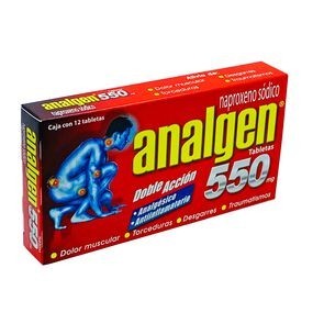 Analgen 550Mg 12 Tabs