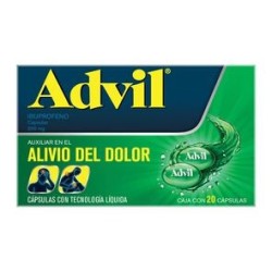 Advil Fast-Gel 200Mg 20 Caps