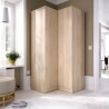 Armario rincón con puertas Essen - Roble