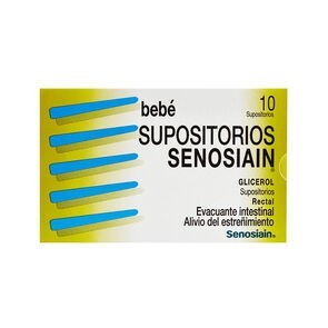 Senosiain Supositorios Bebé 10 Sups