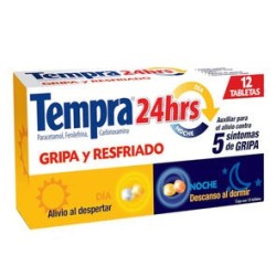 24HRS GRIPA Y RESFRIADO 12 TABS