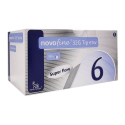 Novofine Aguja 32G 100 Pzas