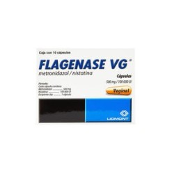 Flagenase Vg 500Mg 10 Caps