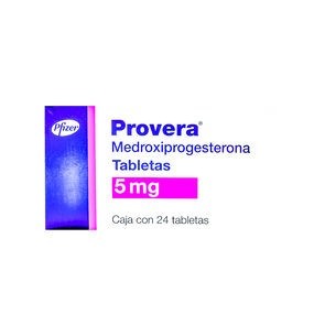 Provera 5Mg 24 Tabs