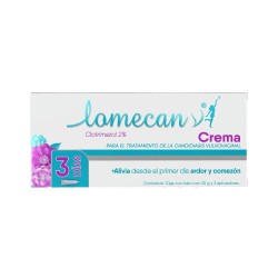 Lomecan V Crema Vaginal 20G