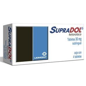 Supradol Sublingual 30Mg 4 Tabs