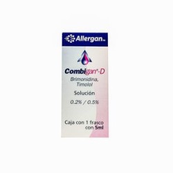 Combigan-D Solución 0.2Mg/0.5Mg 5Ml