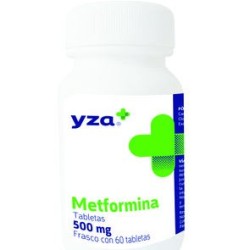 Yza Metformina 500Mg 60 Tabs