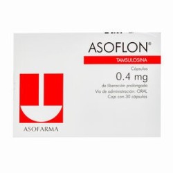 Asoflon 0.4mg 30 caps