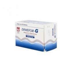 Dimefor G 500Mg/5Mg 60 Tabs
