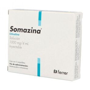 Somazina Solucion Iny 1000Mg 5 Iny X 4Ml