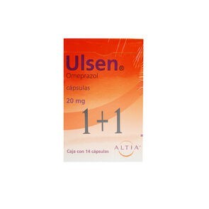Ulsen 1+1 20Mg 14 Caps