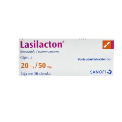 Lasilacton 50mg/20mg 16 caps