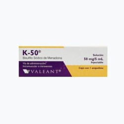 K-50 50Mg 1 Amp X 5Ml