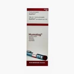 Humalog Kwikpen 100Ui/Ml 1 Jga X 3Ml