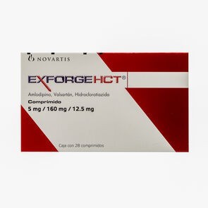 Exforge Hct 5Mg/160Mg/12.5Mg 28 Tabs