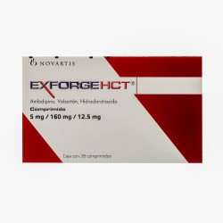 Exforge Hct 5Mg/160Mg/12.5Mg 28 Tabs