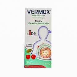 Vermox Suspensión 1 Día 10ml