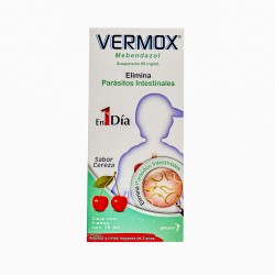 Vermox Suspensión 1 Día 10ml