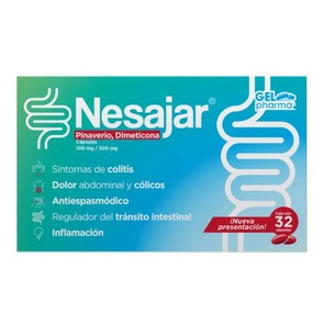 NESAJAR 100MG/300MG 32 CAPS