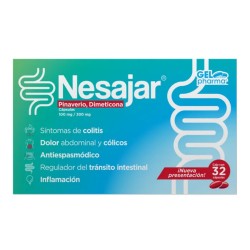 NESAJAR 100MG/300MG 32 CAPS