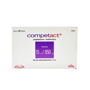 Competact 15Mg/850Mg 28 Tabs