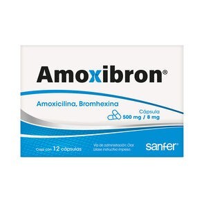 Amoxibron 500Mg 12 Caps