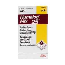 Humalog Mix 100Ui/Ml 2 Amp X 3Ml