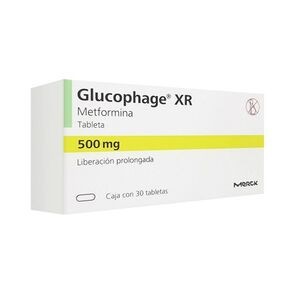Glucophage Xr 500Mg 30 Tabs