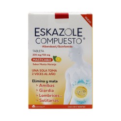 Eskazole Compuesto 200Mg/150Mg 2 Tabs