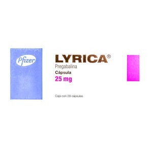 Lyrica 25Mg 28 Caps