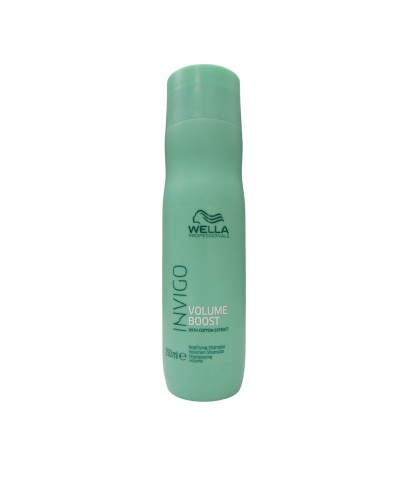 Volume boost shampoo fórmula ligera para un cabello más voluminoso, estabilidad y suavidad 250ml
