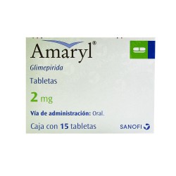 Amaryl 2Mg 15 Tabs