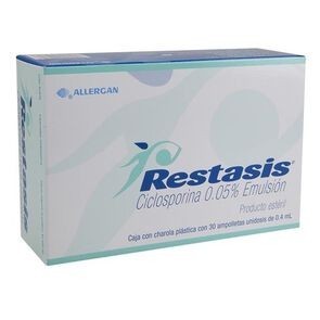 Restasis 0.05% Emulsion 0.4Ml 30 Amp