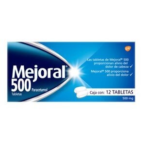Mejoral 500 500Mg 12 Tabs