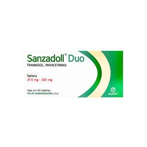 Sanzadoll Duo 37.5Mg/325Mg 20 Tabs