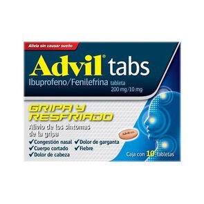 Advil Gripa 10 Tabs