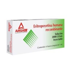 Eritropoyeti Recombinan 2000Ui/Ml 6 Frcs