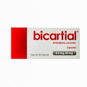 Bicartial 2.5Mg/50Mg 30 Caps