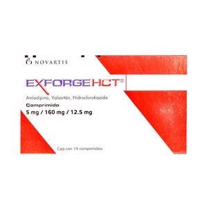 Exforge Hct 5Mg/160Mg/12.5Mg 14 Tabs
