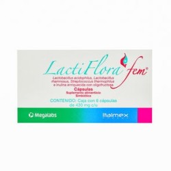 Lactiflora Fem Suplemento Alimen 6 Pzas