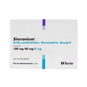 Sincronium C 100Mg/40Mg/5Mg 28 Comp