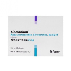 Sincronium C 100Mg/40Mg/5Mg 28 Comp