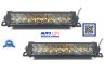 FAROS LED BARRAS DE LED DUAL BLANCO Y AMBAR CON FUNCION FIJA Y ESTROBO EXCELENTE ILUMINACION CON 20 LED 12 A 36 VOLTS OEM. FAL40
