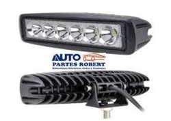 FAROS LED RECTANGULAR 6 FOCOS HYPERLET CON DOS FUNCIONES FIJO Y ESTROBO FAL60118WF-CVT