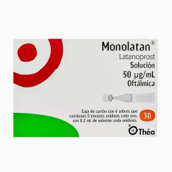 Monolatan Solucion O 50Mg 6 Sbs X 5 Pzas