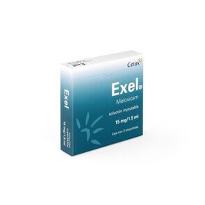 Exel 15mg 3 Amp x 1.5ml
