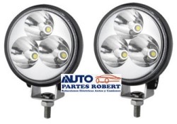 FAROS LED REDONDOS CHICOS 3 HYPERLED JUEGO 2 PIEZAS