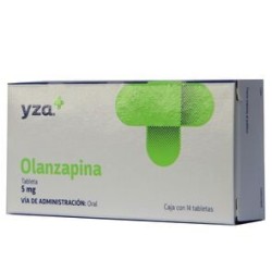 Yza Olanzapina 5Mg 14 Caps