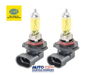 FOCO 9005 12V 50% MAS LUZ TODO TERRENO HELLA YELLOW XTREME